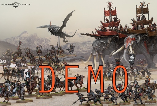 Middle Earth Strategy Battle Game Demo Avond