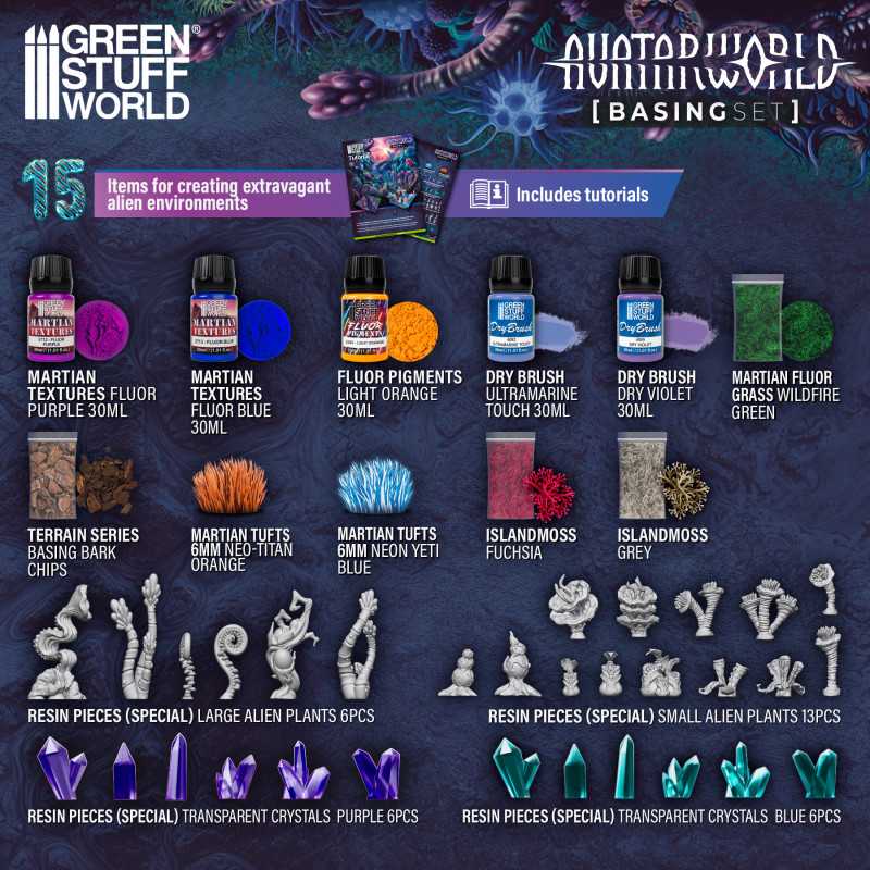 Basing omgevingsset - Buitenaards (avatar wereld)