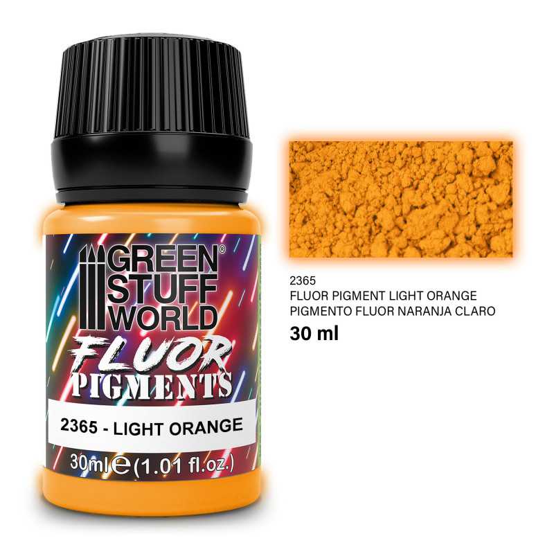 [GSW 0041] FLUOR pigments LIGHT ORANGE - 30ml