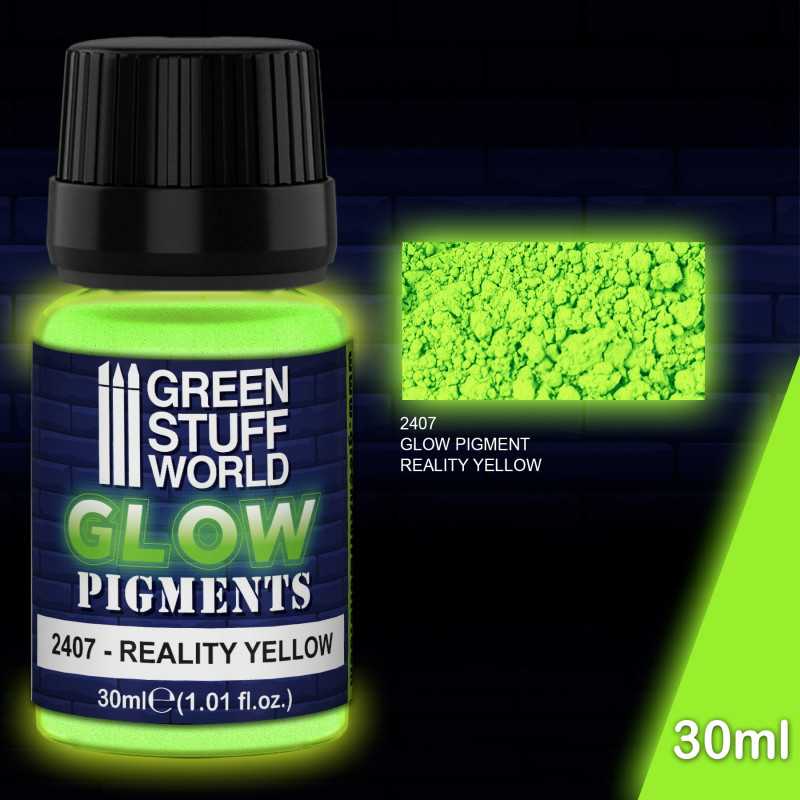 GLOW pigment - REALITY YELLOW 30ml