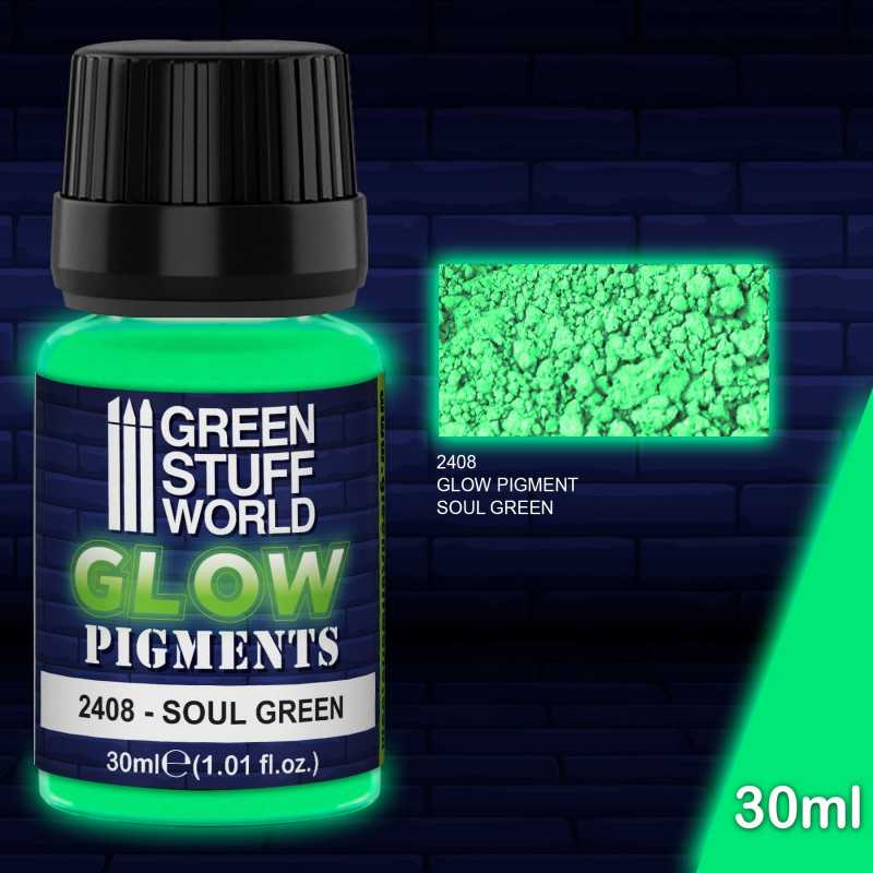 [GSW 0051] GLOW pigment - SOUL GREEN 30ml