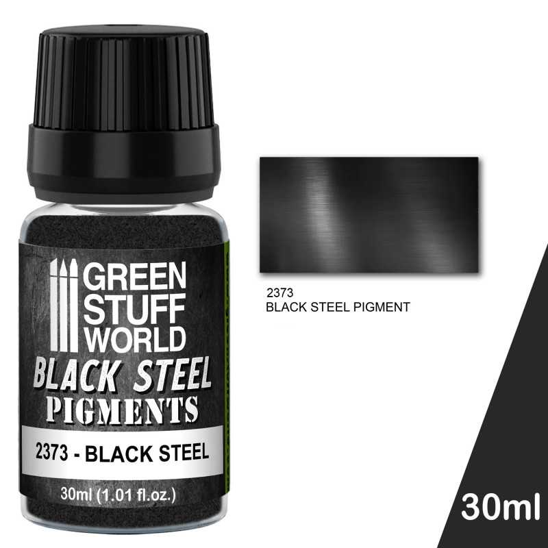 [GSW 0067] Pigments 30ml - BLACK STEEL