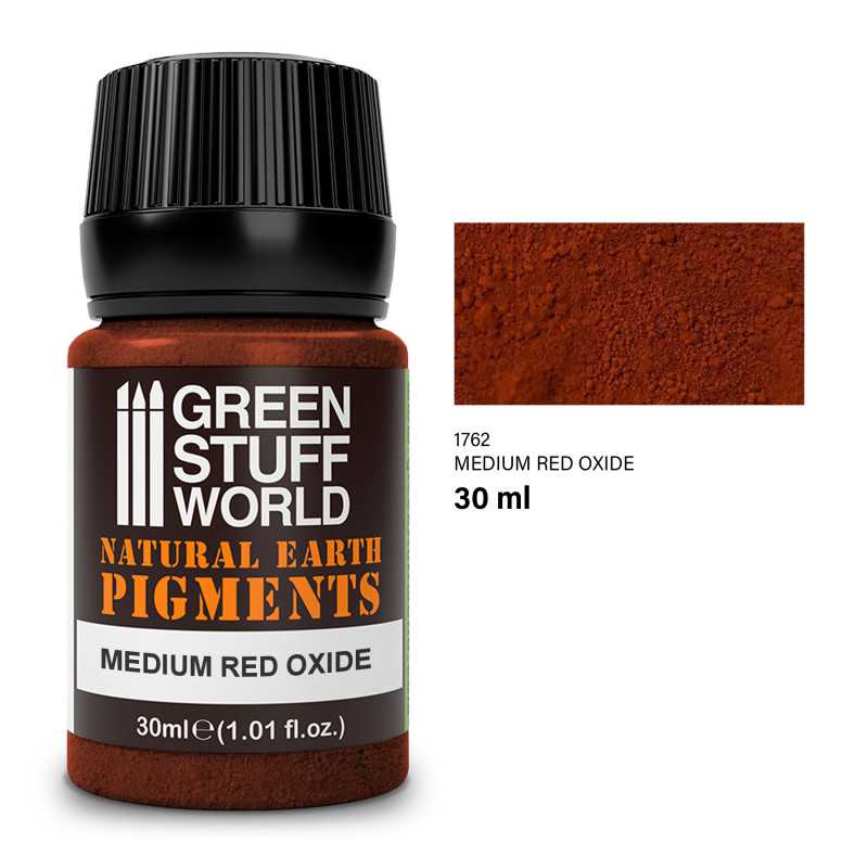 Pigments 30ml - MEDIUM RED OXIDE