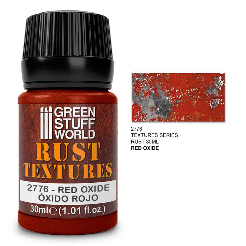 [GSW 0085] Rust Texture - RED OXIDE RUST 30ml