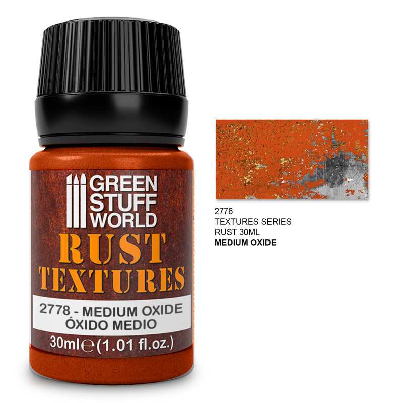 [GSW 0087] Rust Texture - MEDIUM OXIDE RUST 30ml