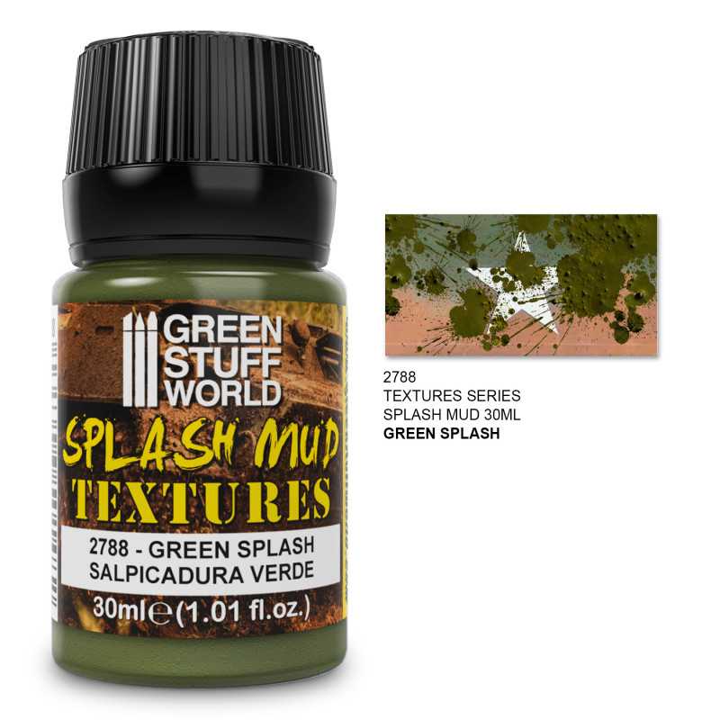 [GSW 0091] Splash Mud Texture - GREEN 30ml