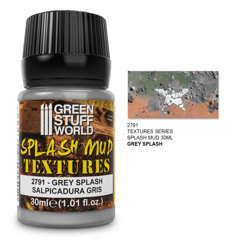 Splash Mud Texture - GREY  30ml