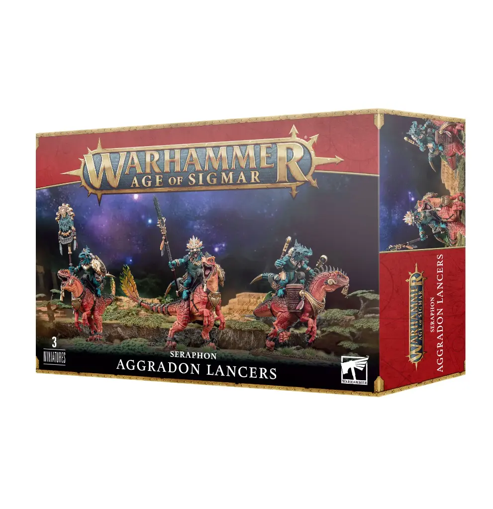 [GW000047] Seraphon: Aggradon Lancers