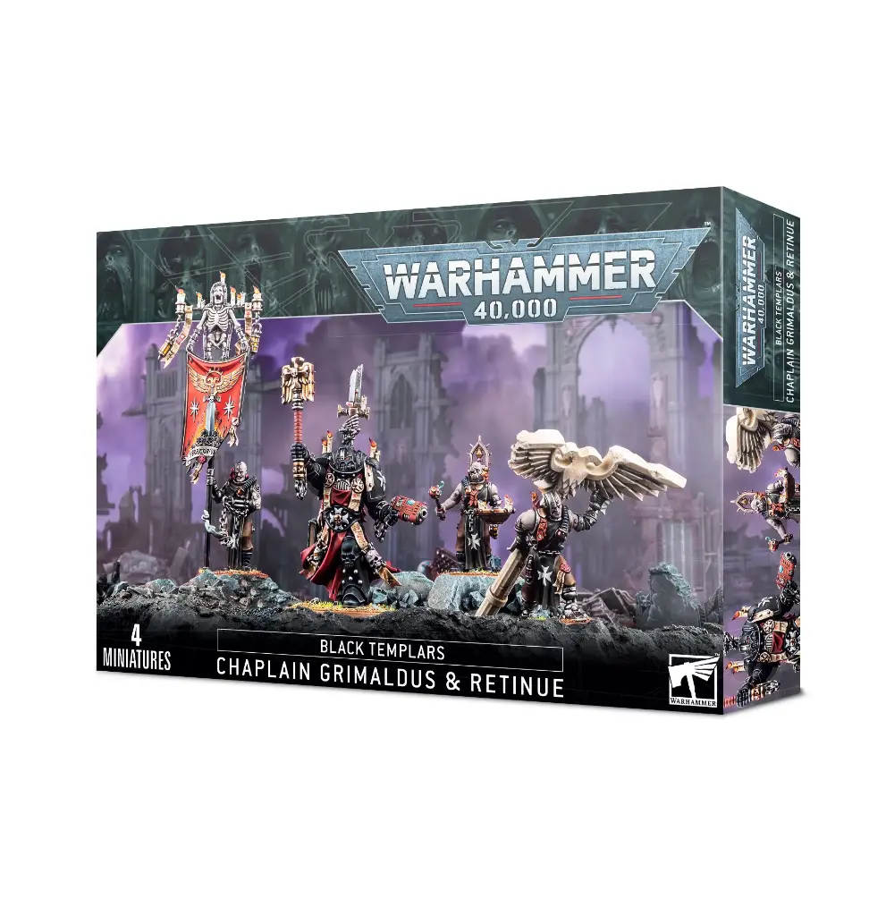 [GW000249] Black Templars: Grimaldus & Retinue