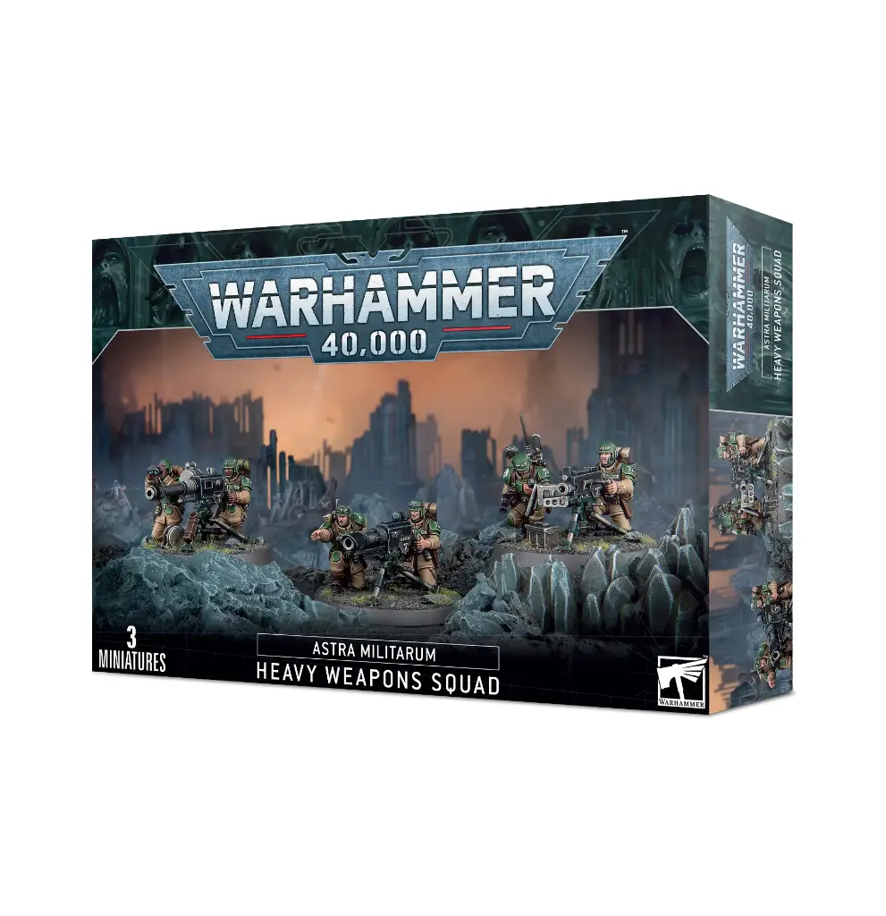 [GW000272] A/Militarum: Cadian Heavy Weapons Squad
