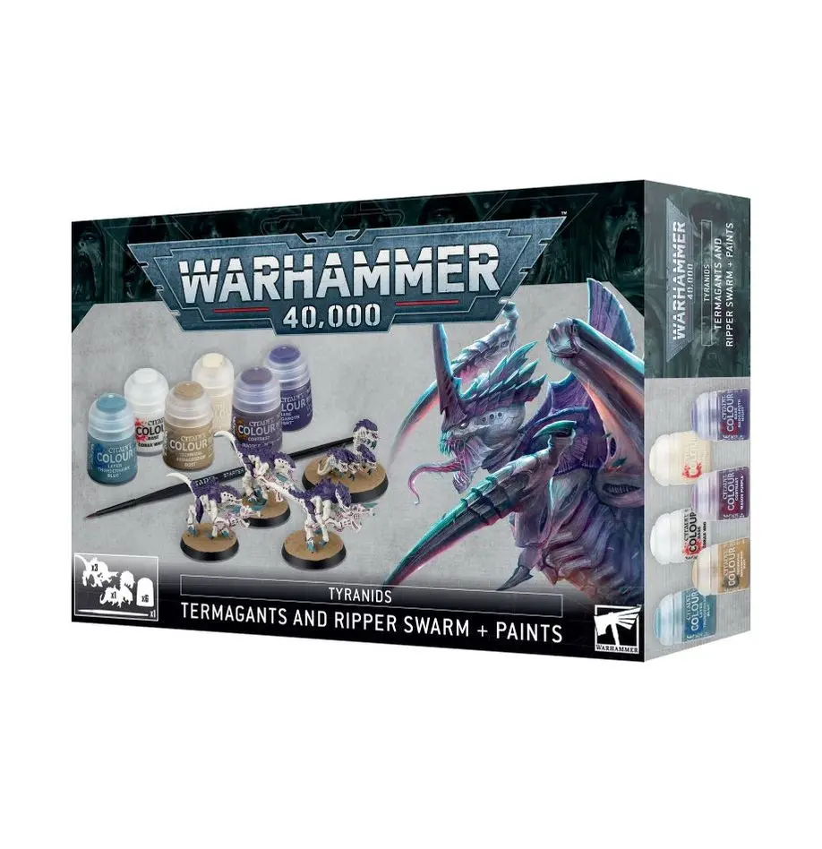 Termagants And Ripper Swarm + Paints Set