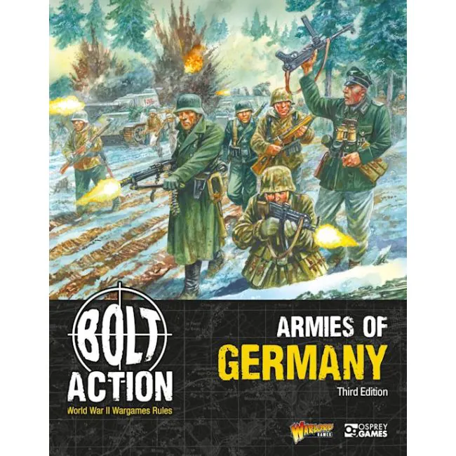 [GNS BOLT3002] Bolt Action: Armies of Germany 3rd edition (extra model)