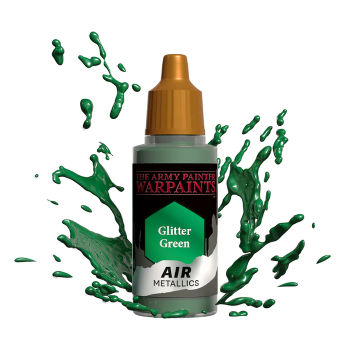 Warpaints Air:  Glitter Green