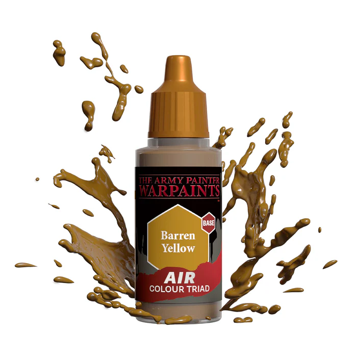 Warpaints Air:  Barren Yellow