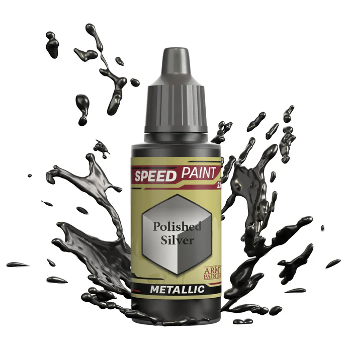 [GNS WP2071] Speedpaint, Polished Silver 2.0