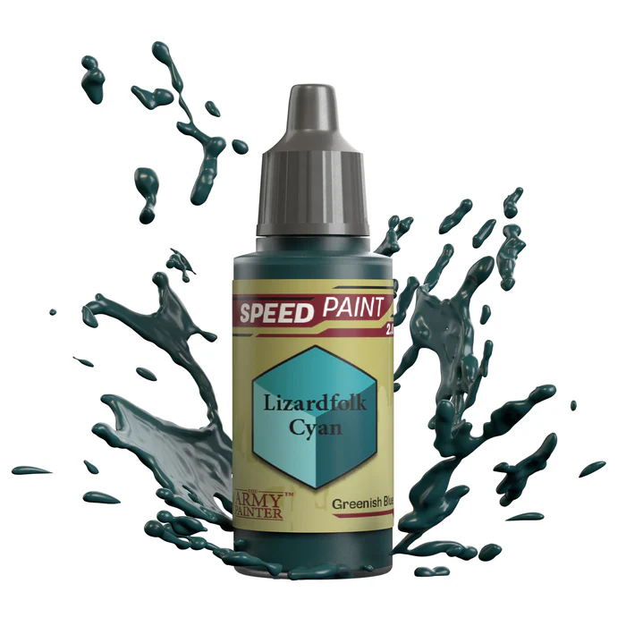 [GNS WP2082] Speedpaint: Lizardfolk Cyan 2.0