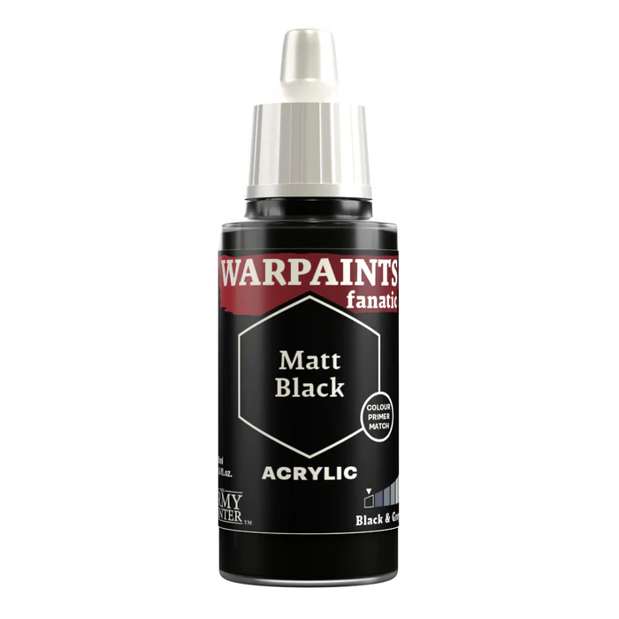 [GNS WP3001] Warpaints Fanatic: Matt Black