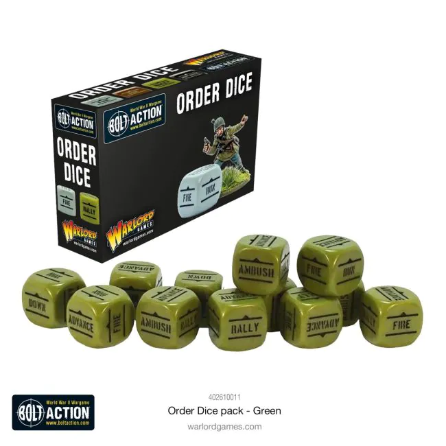 [GNS 402616011] Order Dice - Groen
