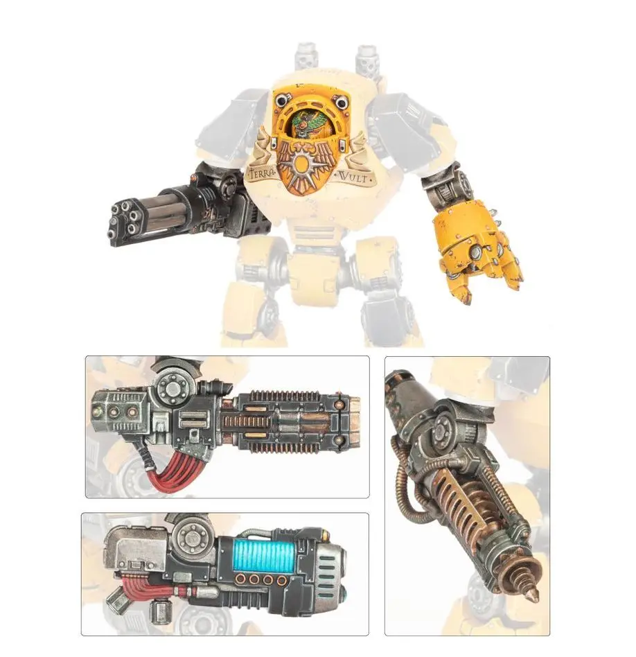 [GW000652] Contemptor Dreadnought Weapons Frame 2