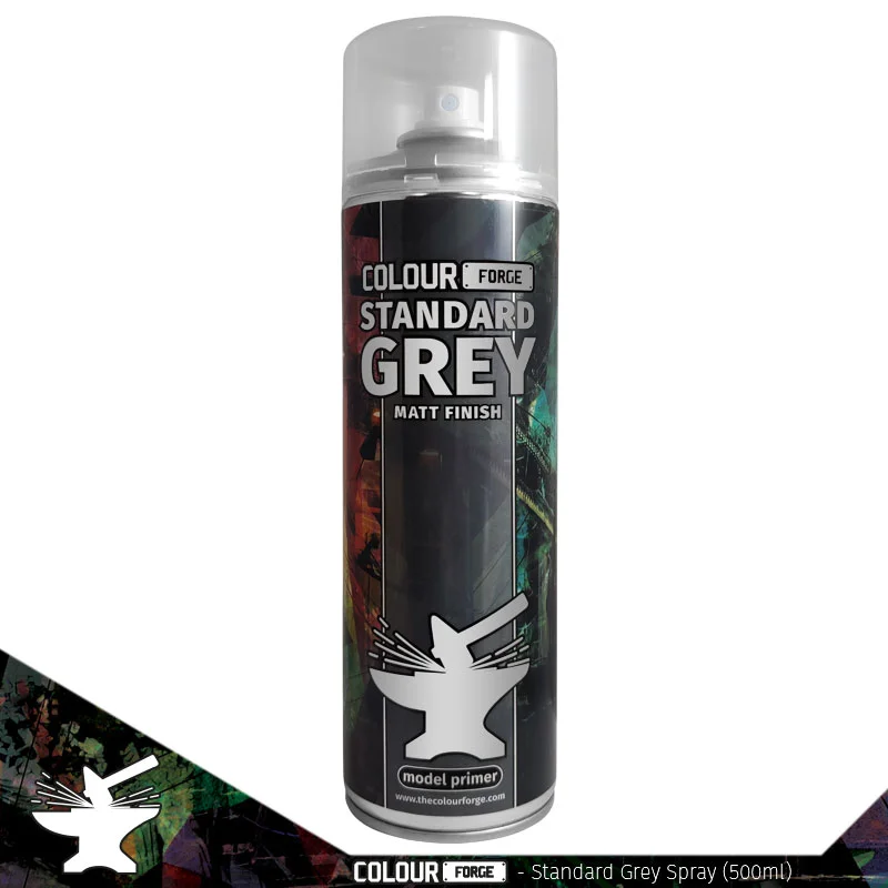 [PKPRO12] Colour Forge Spray: Standard Grey (500ml)