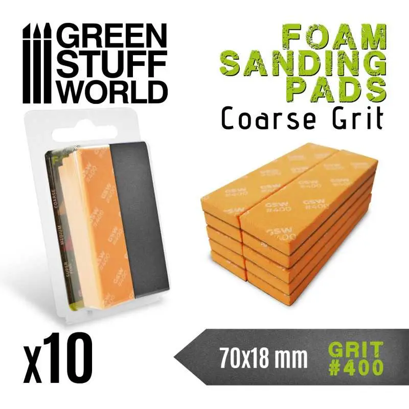 [GSW 0101] FOAM Sanding Pads - Grit #400