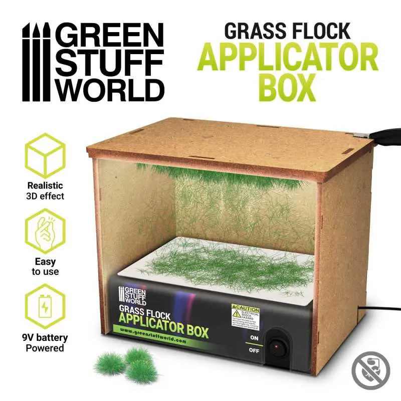 Grass flock applicator BOX