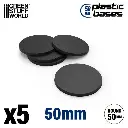 Plastic Round Base 50mm (5st)