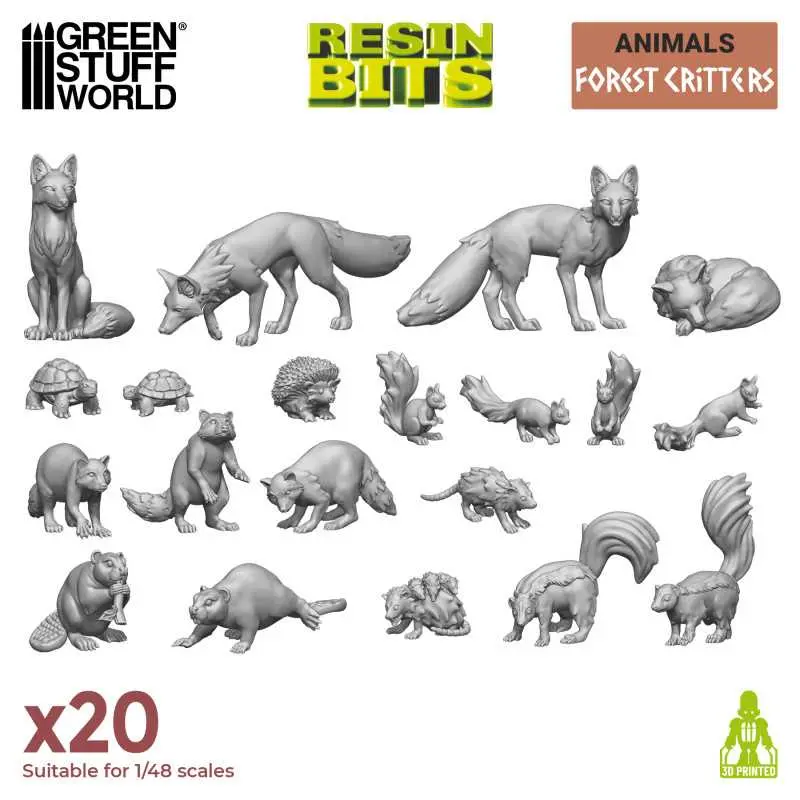 [GSW 0118] Resin Animals – FOREST