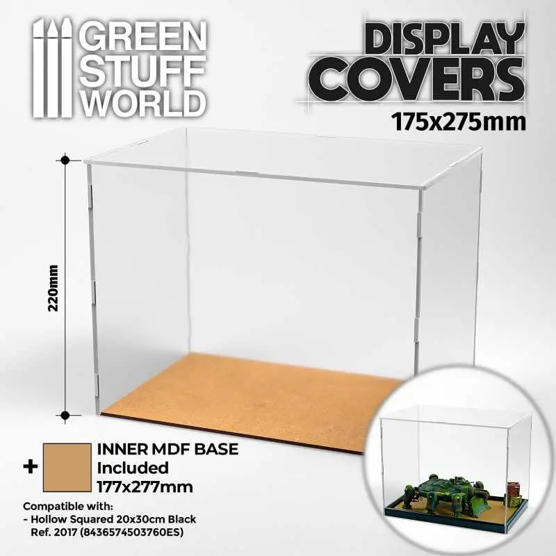 Acrylic Display Covers 175x275mm