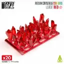 Resin RED Crystals (Large)