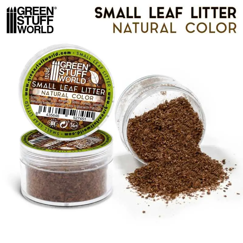 Small leaf litter - natural color