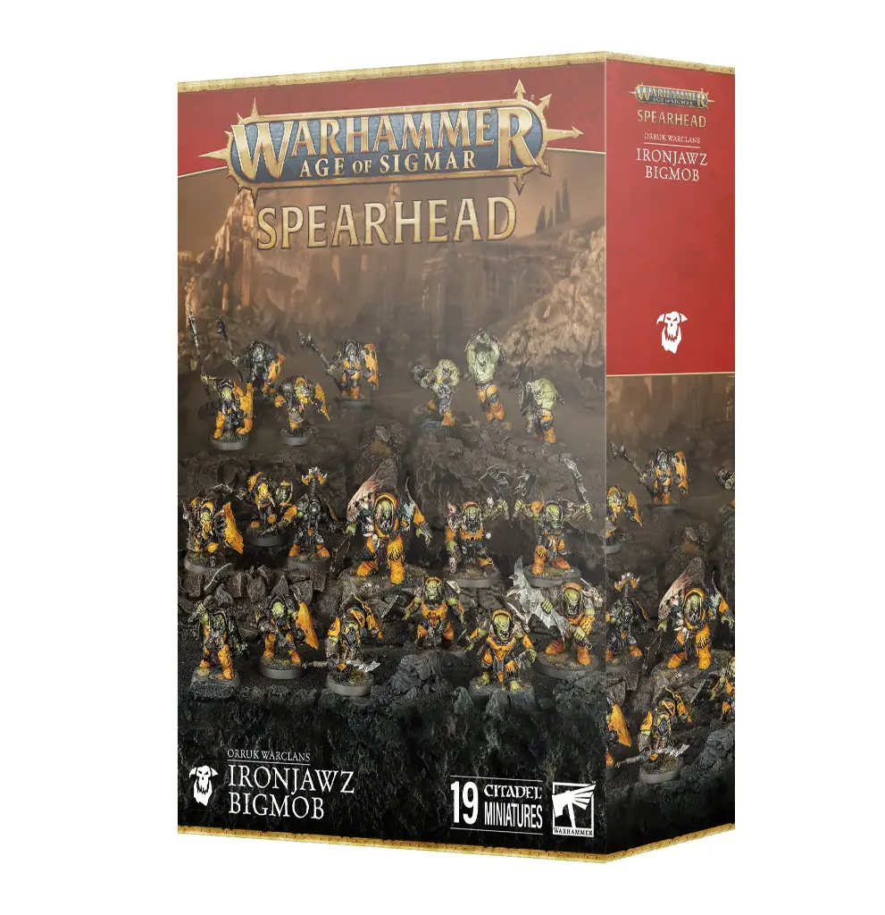 [GW000726] Spearhead:Orruk Warclans Ironjawz Bigmob
