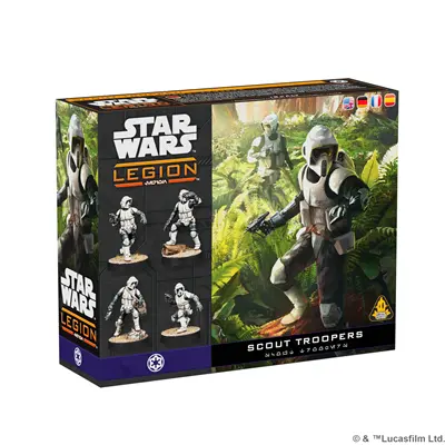 [ASMO SWQ12] Star Wars Legion Scout Troopers - SWQ12
