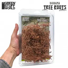 Diorama tree roots