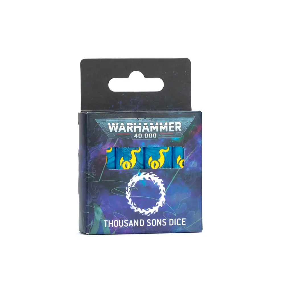 Thousand sons dice set