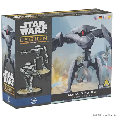 [ASMO SWQ136] Star Wars Legion Aqua Droid Unit Expansion - SWQ136