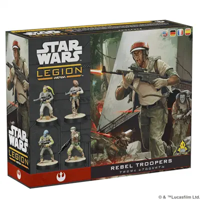 [ASMO SWQ15] Star Wars Legionrebel Troopers - SWQ15