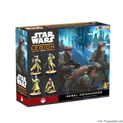 [ASMO SWQ16] Star Wars Legion Rebel Commandos SWQ16