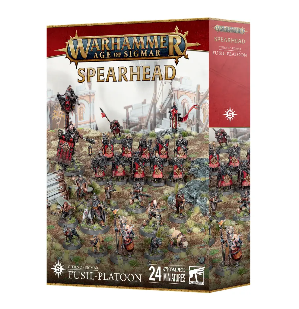 Spearhead: Cities of Sigmar Fusil-platoon