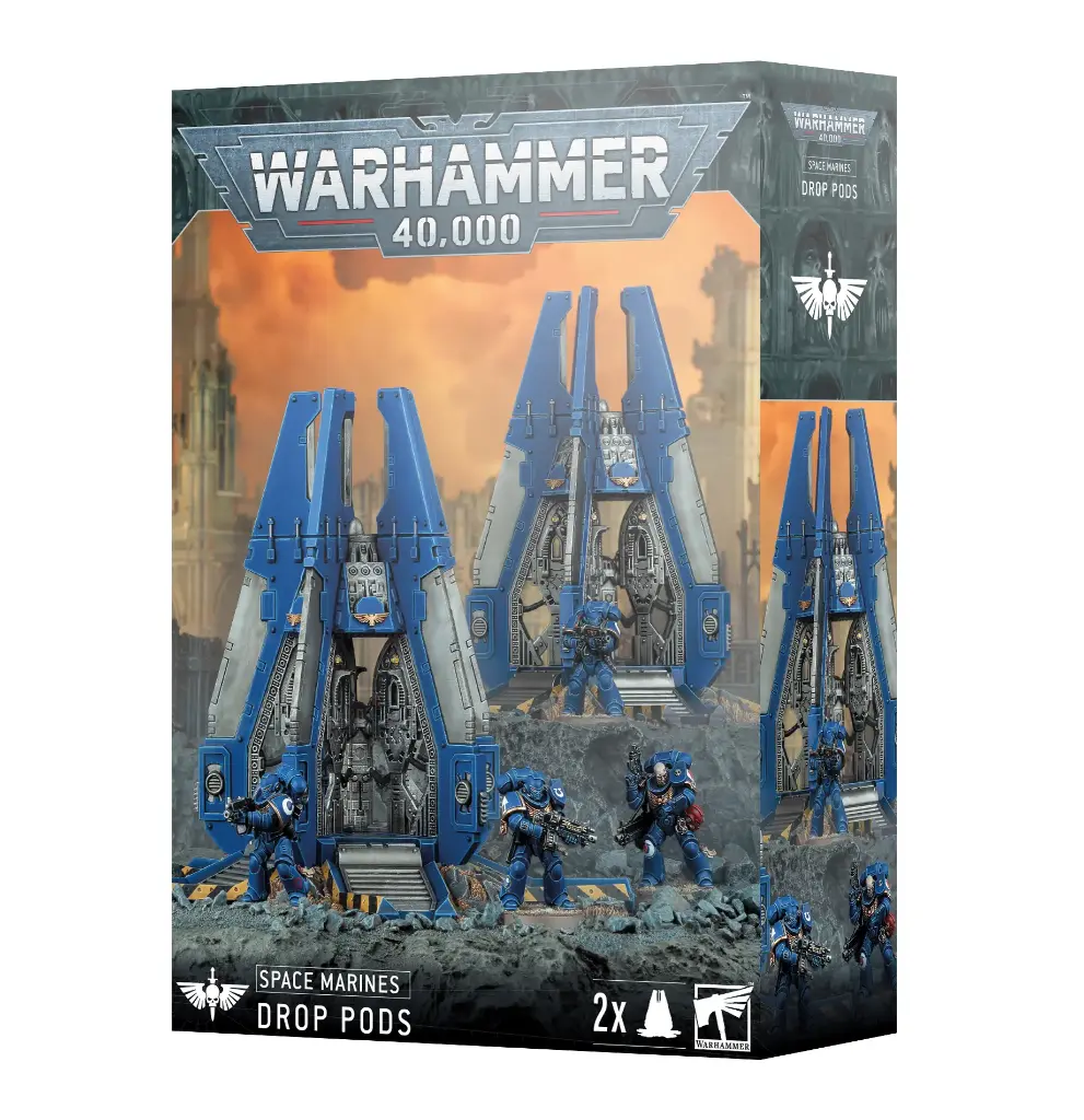 [GW000814] Space Marines: Drop Pods