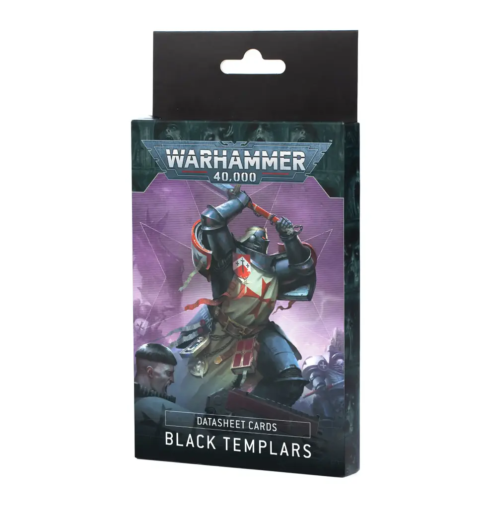 [GW000848] Datasheet Cards: Black Templars (Eng)