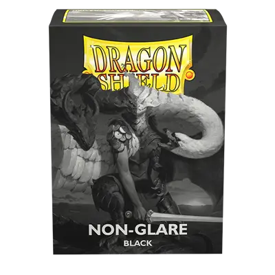 Sleeves: Dragon Shield Non Glare Matte Black