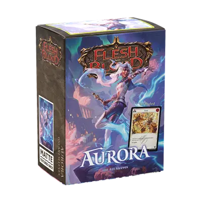 Sleeves: Flesh and Blood Matte Art Aurora
