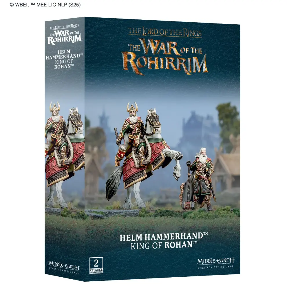 M-E Sbg: Helm Hammerhand King Of Rohan