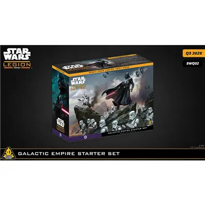 [ASMO SWQ02] Star Wars Legion Galactic Empire Starter Set - SWQ02