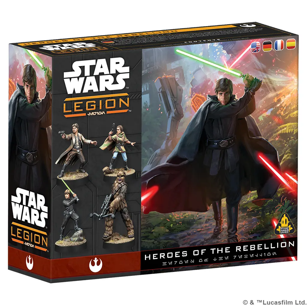 [ASMO SWQ14] Star Wars Legion Heroes Of The Rebellion - SWQ14