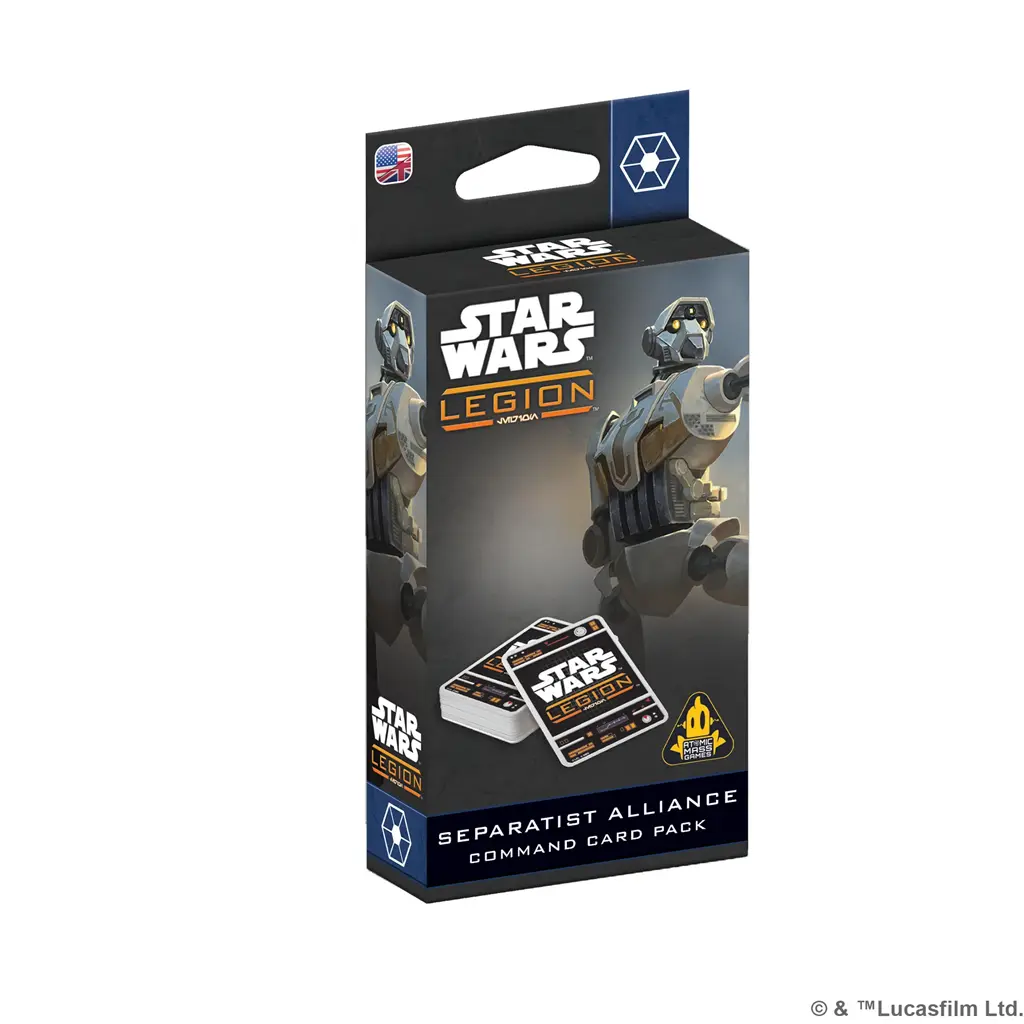 [ASMO SWQ158] Star Wars: Legion - Separatist Alliance Command Card Pack - SWQ158