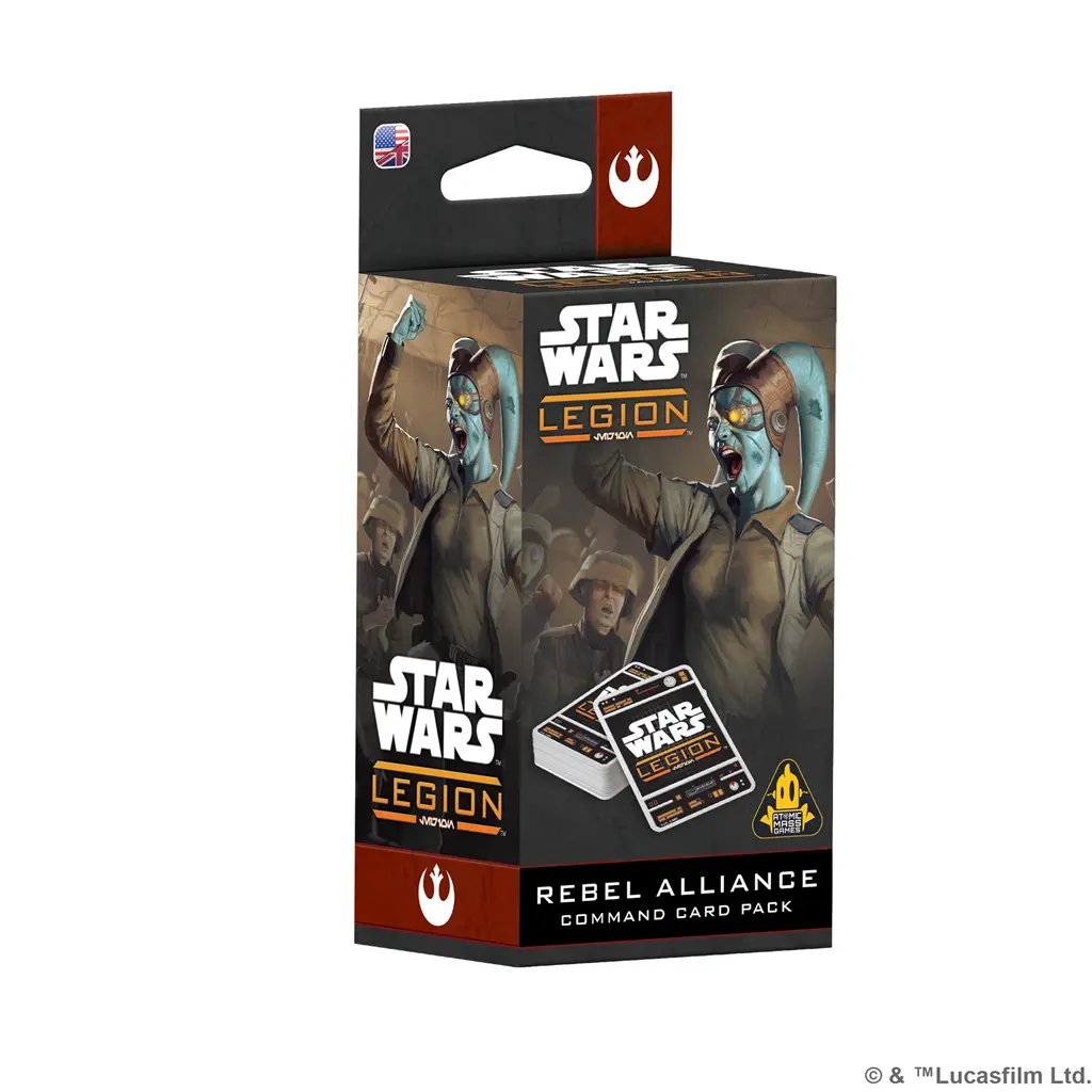 [ASMO SWQ155] Star Wars: Legion - Rebel Alliance Command Card Pack - SWQ155