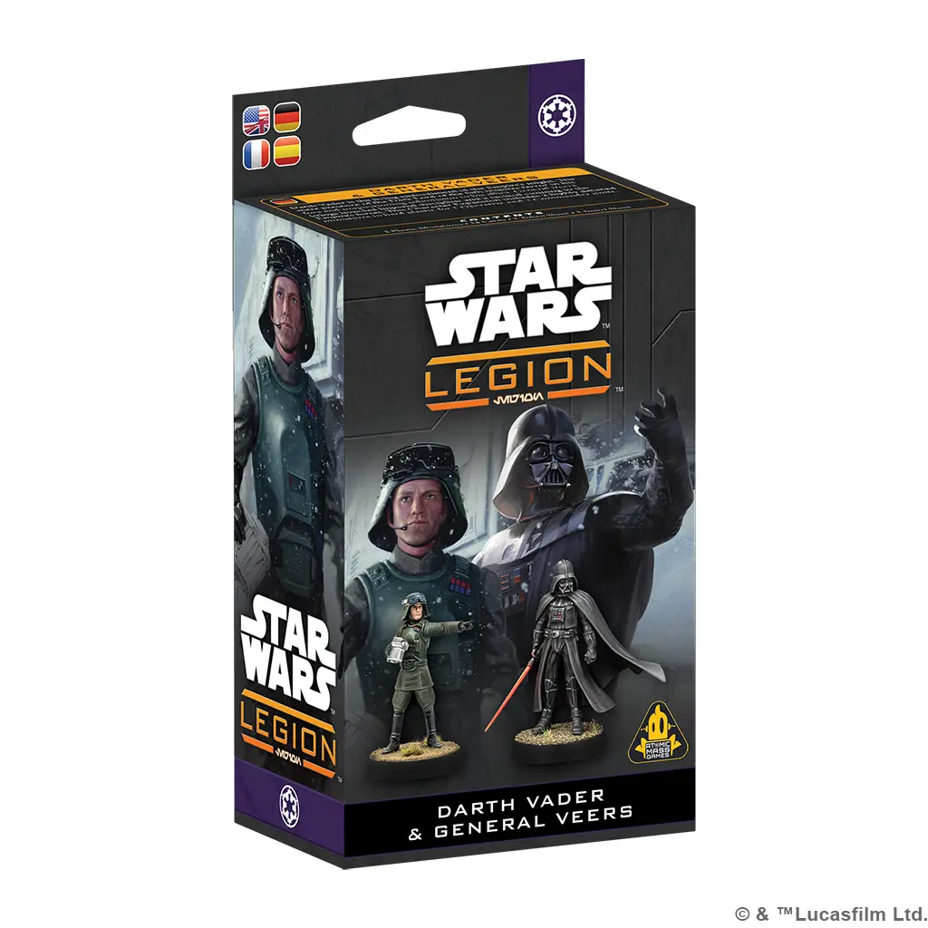 [ASMO SWQ103] Star Wars: Legion - Darth Vader & General Veers