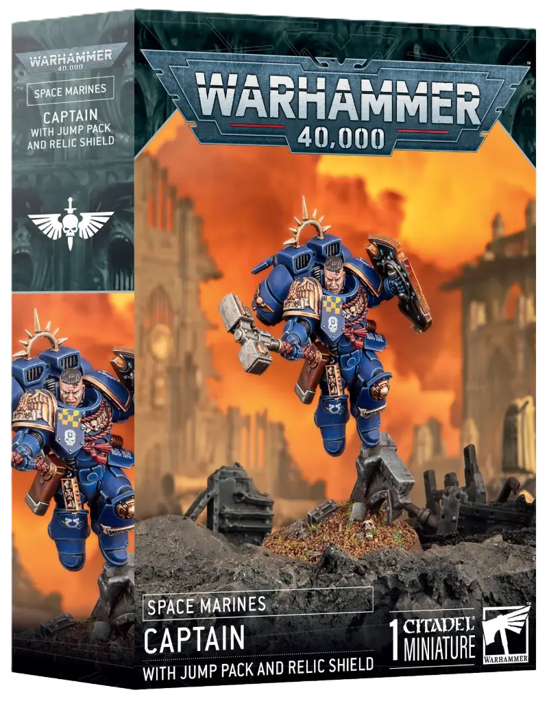 S/M: Captain W/Jump Pack & Relic Shield